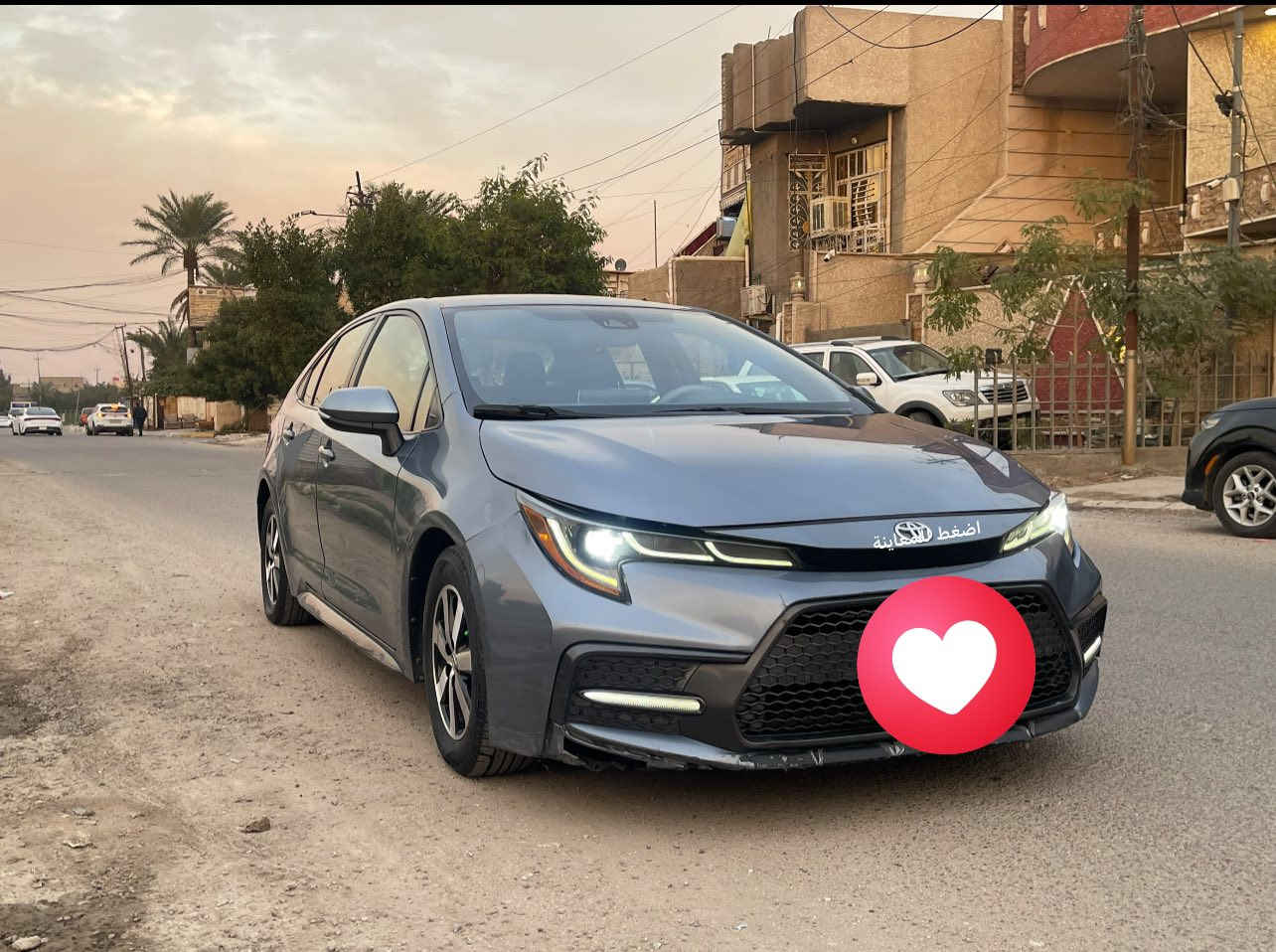 السلام عليكم كورلا موديل ٢١ seرقم اربيل الجديد باسمي 
ماشية ٨٠ الف لون سمائي 
حادثها جاملغ خلفي فقط بجم كبس وهنا  بغداد صار بيها شخط ونصبغ نص الجاملغ الامامي صور حادثها موجودة 
ايرباك بردة طاك سيارة جاهزة من كلشي صدر جديد تبريد كير محرك كلة مكفول 
مواصفات se
دعاميات رياضي 
رادار امامي وخلفي 
تحديد مسار 
اوتو هولد 
سايد بريك دكمة 
وذا اكو مراوس حسب القناعة 
السعر ١٣٤وبيها مجال لشراي 

مكاني بغداد البنوك الشراي يتصل  ***********
غير متواجد علفيس
