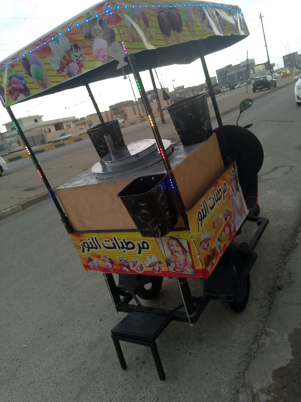 ماطور وعربانه مال موطه كامل للبيع كله جاهز ما ابي اي نقص الماطور سلف وايرمنيه كامل شغال نشره واضاءه شراي يجي خاص او الاتصال على رقم الهاتف ***********
