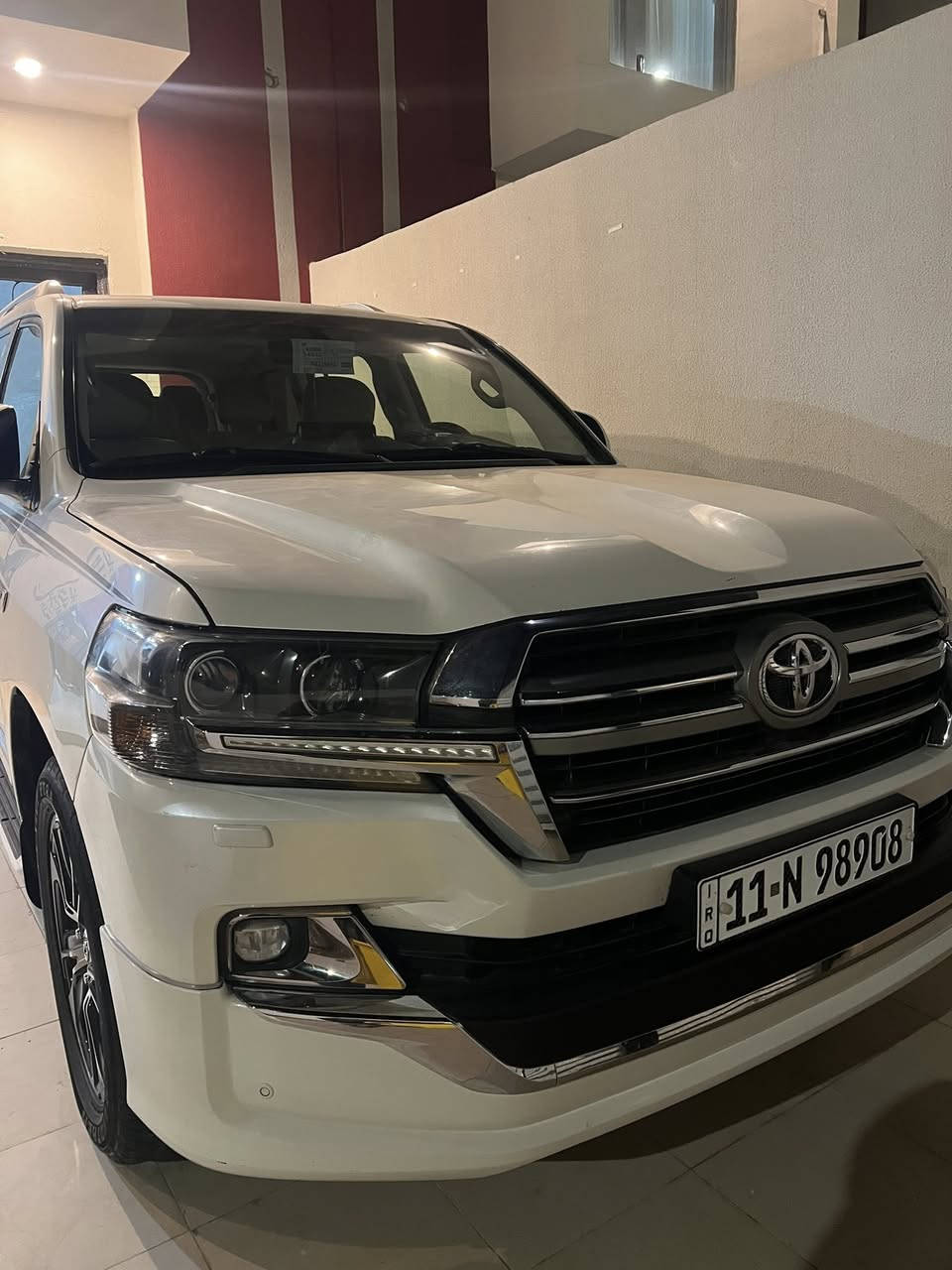 لاندكروز gxr مديل 2019 ساز باب اول كراند تورنك 
بيهة بارد هلال الجاملغ الايمن ومكانين تكحيل 
السيارة ماشية 106 الف
العنوان بغداد 
رقم الهاتف ***********
السعر 50

