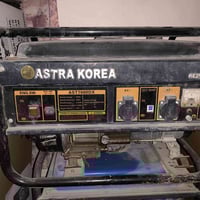مولدة ماركة ASTRA KOREAموديل AST7000DXالجهد 220vالتردد 50HZبنزين تتميز...