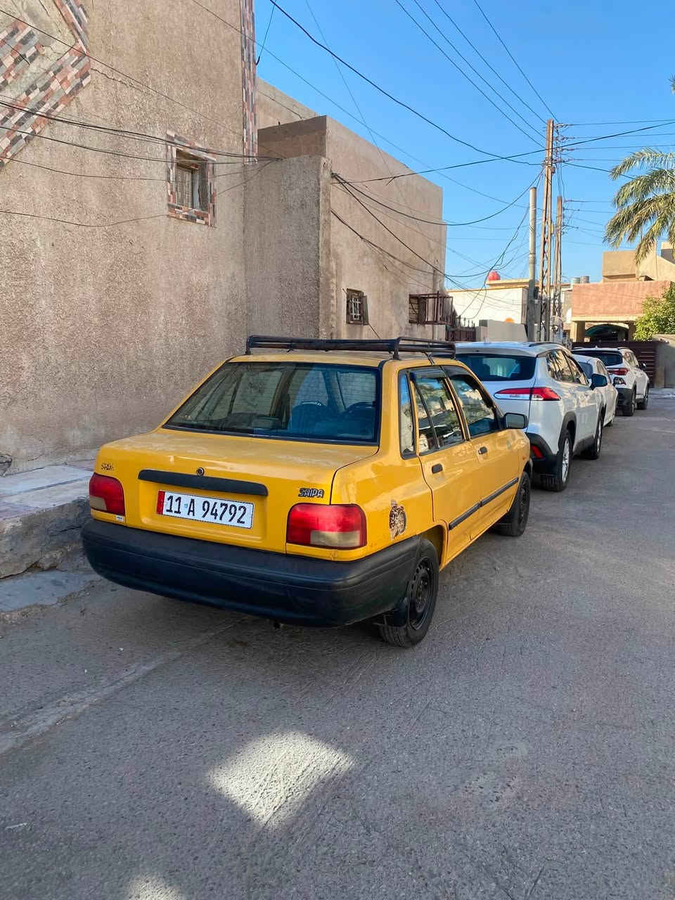 السلام عليكم سايبا للبيع مديل ١١ كشر شوفه عينك شواصي كفاله لا فطر ولا لحيم شادله رباطات لازمه الصدر والشواصي شغل مرتب كير مكينه تبريد كامله سياره عوزه بس صدر امامي كهربائيات كلها شغاله بسمي السياره تحويل مباشر مكاني البياع سعر ٢٥ وبيها مجال ***********
