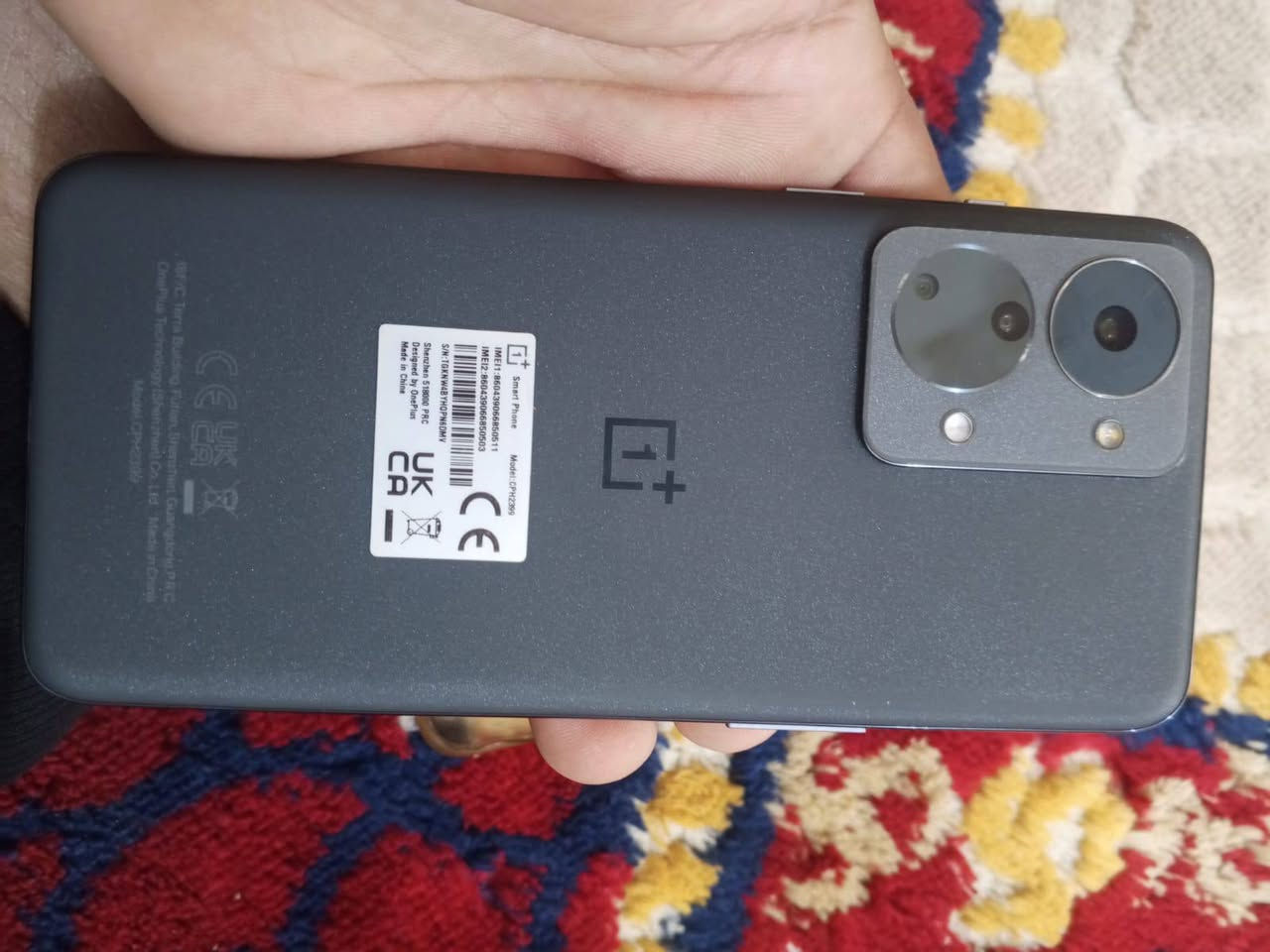 السلام عليكم OnePlus Nord 2T 5G جهاز مكفول من تصليح وشخط معروفه مواصفاته شاحن واط80  
ذاكره 128 عشوايه 8 زاد 8  بوبجي فريم 60 سعر الجديد  موجود بدون شاحنه بس كارتونه  مراوس يرهم  سعر  قيم  وخذ  مكاني بغداد  ***********
