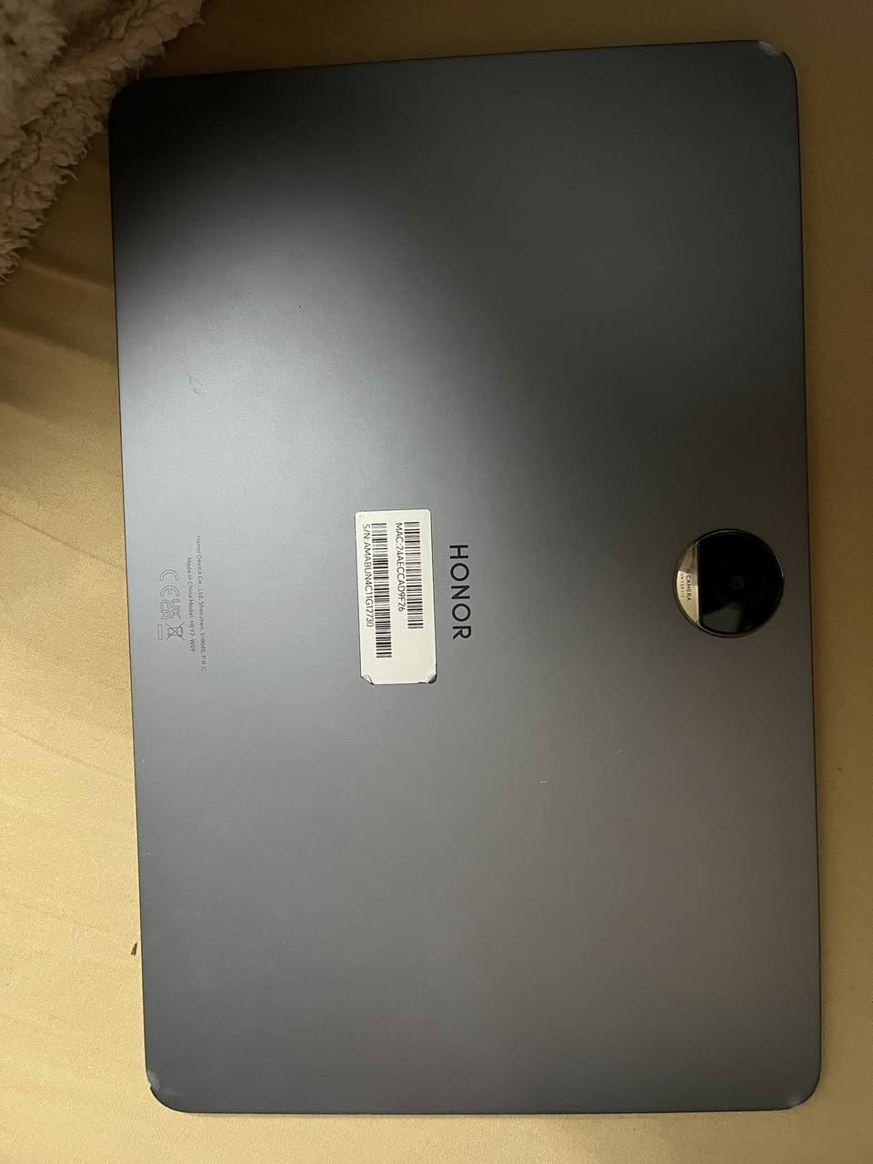 ايباد هونر باد 9حجم الشاجة 12 انج التلفون نضيف ذاكرة 256 السعر 350الف العنوان بغداد السيدية 
***********
