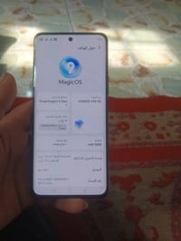 جهاز للبيع هونر X9b الذاكره 256+العشوائيه12 البطاريه 5800 الجهاز مكفول...