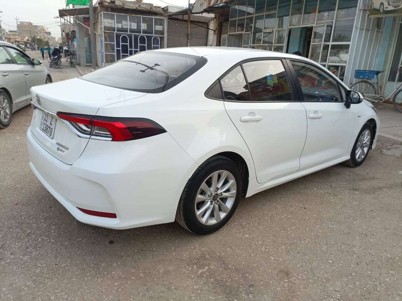 كورلا هايبرد 2025 للبيع رقم بغداد دولي بأسمي ماشية 26 الف 
السيارة مكفولة كفالة عامة ماعدا بارد بسيط السيارة جاهزة من كلشي 
المكان الديوانية قضاء غماس 
للاتصال ***********
السعر   145 وبيه مجال
