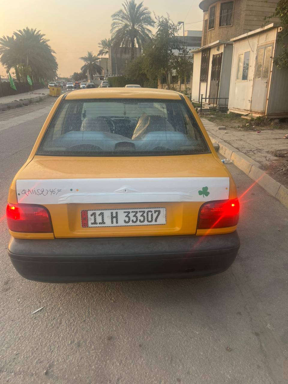 السلام عليكم سايبه موديل 18 سياره مكينه وكير خير من الله 
سياره حلوه مكان بغداد سعر 43 وبيها مجال هيئة وغرامات مصفره رقم نكليزي سنويه 30 صدر جديد تخم تاير باتري كله جديد رقم ***********
