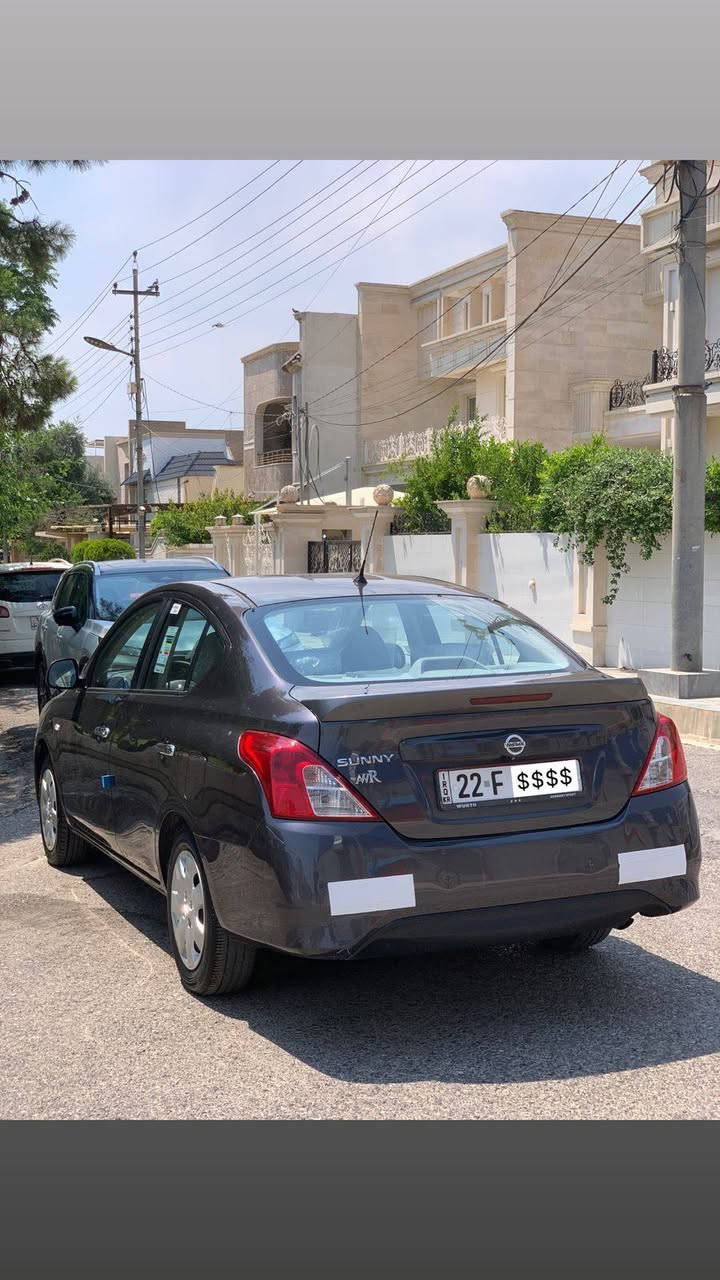 Nissan sunny 2022 
               #139
هندی پلێت شین 
ناو کرێمی خاوێن 
بێ سبوغ ، بێ لێدران
بێ شوخت بێ قۆپ
٤ پەنجە تەعدیل 
ڕۆیشتن / ٦٨ هەزار کم 
سەنەوی نوێیە تا ٢٠٢٩
گێڕ و مەکینە کەپس

سعر / 109  ورقە و مجال
شوێن / هەولێر
*********** واتساب
*********** واتساب أربيل, العراق
