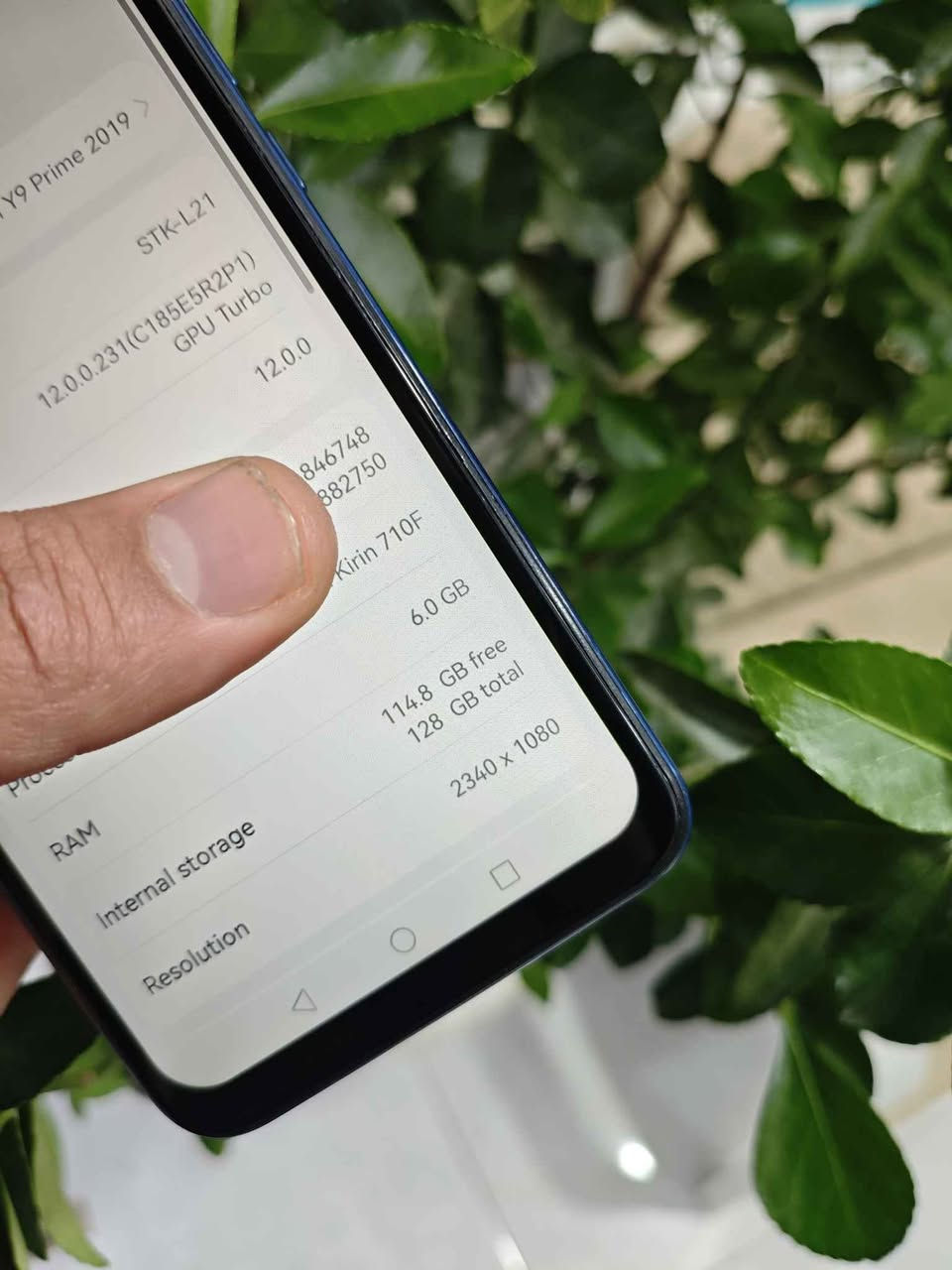 HUAWE Y9 PRIM 2019

دەستی دوو  خاوێن مەزبوت ♦ 

ڕام 6 زاکیرە 128 پاتری 4000

نرخ / 85  هەزار 

***********
***********
ناونیشان قەڵادزێ بشدار, السليمانية
