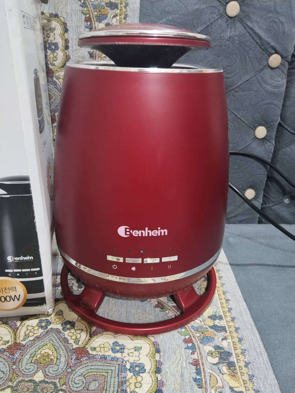 هيتر (مدفأة كهربائية) بنظام دفع هواء ساخن من ماركة Benheim (موديل DN-001R)
السعر 25 جمال القطعه
 والدفئه شي راقي واذا مو نفس كلامي عادي ترجع


**إذا كنت صاحب هذا الإعلان وتريد حذفه لأي سبب، رجاءا أرسل رسالة إلى الدعم الفني**