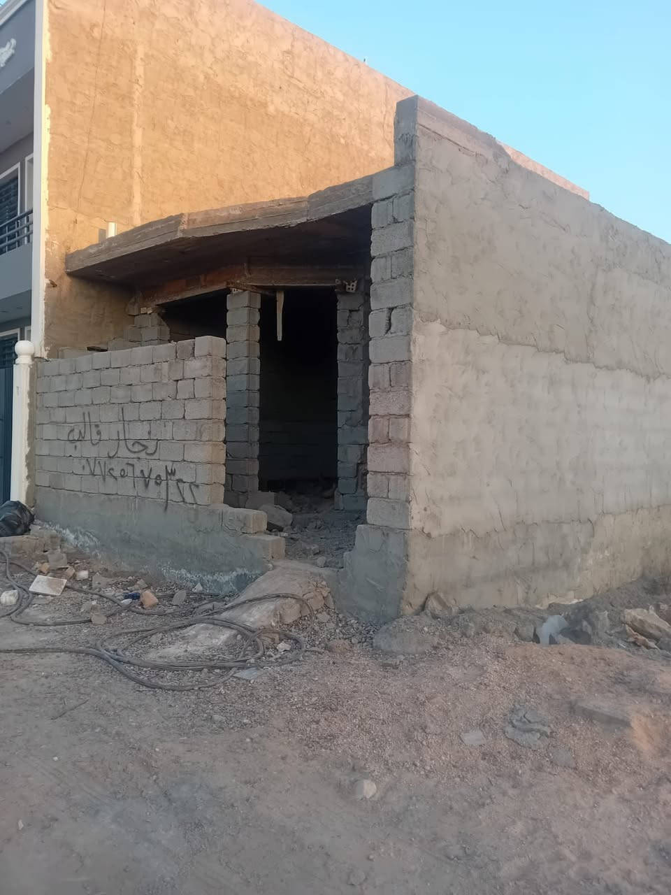 هيكل للبيع الدورة هور رجب بالبداية مقابل افران الزيتون بالفرع جوة تحويل مباشر المساحه 100متر ***********متوفر وتساب
