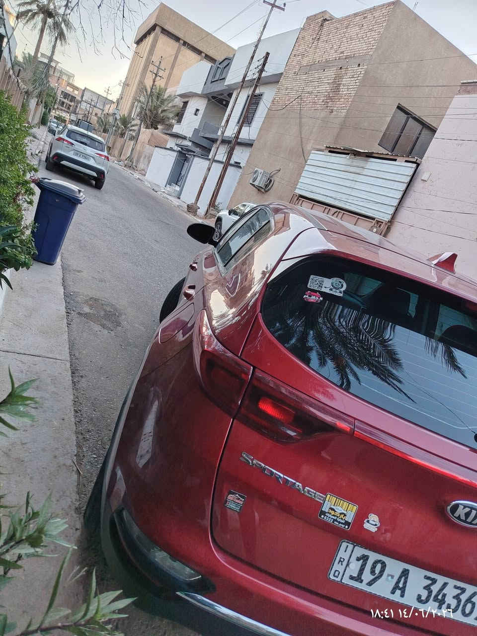 السلام عليكم 
 للبيع سبورتج 2021 لون أحمر أمريكي 2400 حادثه فقط بنيد بدون دواخل  ولا ايربك كير مكينه لغد شاصي  مكفول
حادثهه مرفق ب المنشور 
مواصفات 
1شاشه كبيره دفع رباعي  رادارات وتحديد مسار كشنات جلد تبريد قطعتين 3 انضمه قياده تحكم سترين جهتين بيهه هواي مواصفات  معروفه بعد
العنوان كربلاء 
الاستفسار ***********
السعر 159 وبيهه مجال

