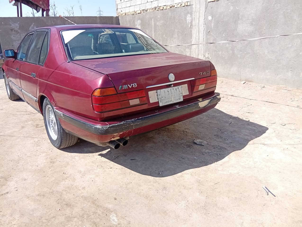 بي ام 735جاهزه حداديه كلها جديده امامي وخلفي مابيها نقص كشنات كهربائي  كير اوتو تبريد فقط القايش تشده  شاشه كار بلي غرفه جديده  جاهزه للاخير  لايت زنون جام مصفح  سنويه جديده 2028 مكاني سماوه للبيع او مراوس  ***********
