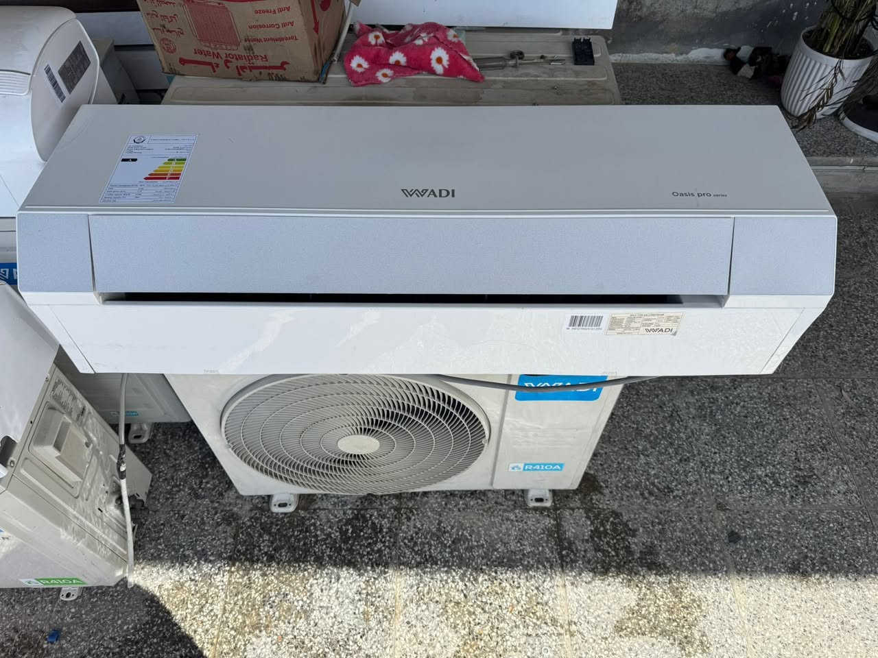 السلام عليكم
وادي 2 طن 
حجم البرو داخليه ضخمه جدًا 
جهاز نظيف بلادي على وضع الشركه 
ملحقاته كامله وغازه مقفول 
تدفئه تبريد 
( غاز حديث 410 )
مغسول وجاهز جيب وشد بدون نقص 
السعر 500 الف 
الجهاز بعده بلضمان مال شركه 
مكاني بغداد يوجد خدمه توصيل 
0777.217.6248


**إذا كنت صاحب هذا الإعلان وتريد حذفه لأي سبب، رجاءا أرسل رسالة إلى الدعم الفني**