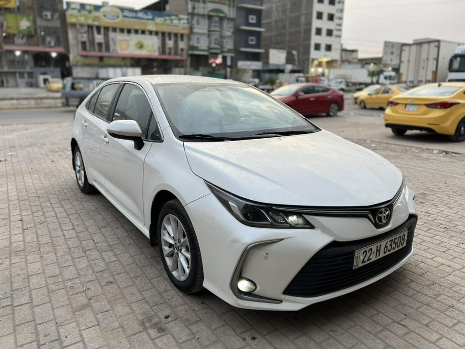 السلام عليكم للبيع كورلا 2021 ساز فول عده الفتحة بصمة حساسات شاشة كامرة مري شفط محرك 1800 مكفولة من كلشي سنوية بسمي 
السعر160
رقم الهاتف *********** المكان بغداد
