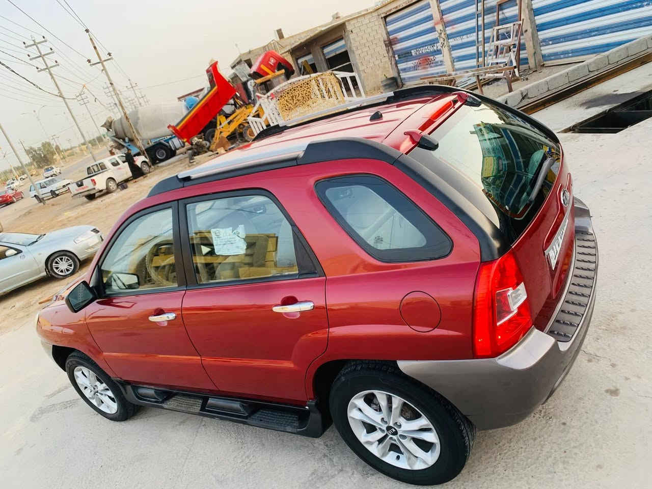 🔹كيا سبورتج 
( بيع او مراوس)
• موديل 2007
• ⁠رقم بغداد انكليزي 
• ⁠مصبوغة عام للجمالية 
• ⁠تحويل ثاني يوم بأسمك 
• ⁠وارد أمريكي 
• ⁠حادثها خشم الجاملغ الايسر الأمامي 
• ⁠دواخل بيجي
• ⁠تبريد ثلج ❄️ 
• ⁠كير ومكينه كارتون 
• ⁠حدادية جديده 
• ⁠تخم تايرات جدد
• ⁠السيارة جاهزة ماتصرف عليها دينار 

•السعر 100
مكاني ناصرية اتصل وتدلل 
‭***********
