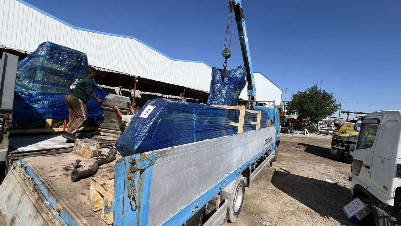 سلام عليكم وصول كرين 7 طن وارد كوري زيرو مديل 2026 5 سلاتات فول سيفتي 4 رجلين
حبل واير مكاني البصره ***********
