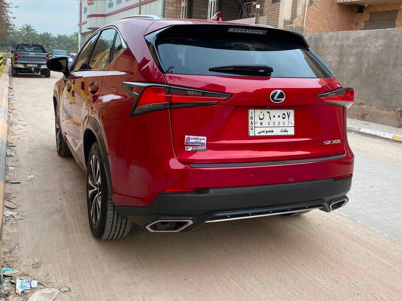 للبيع Lexus NX 300 F sport
موديل 2019 وارد امريكي 
السيارة ماشية72000 كيلومتر قابل للزيادة 
فل اوبشن 
محرك 2.0L twin turbo 
حساسات امامي خلفي
رادرات امامي خلفي مع نقاط عمياء ونضام تحديد المسار والقيادة شبه ذاتية وتحذير قبل الاصطدام والإيقاف الذاتي 
كروز مثبت سرعة 
كراسي جلد مع تدفأة و تبريد + تحكم كهربائي للسائق والراكب 
فتحة سقف 
تدفأة + شفتات ناقل حركة بالسترينق 
السيارة تفاعلية بالأوامر الصوتية المباشرة 
بصمة تشغيل مع دخول ذكي للأبواب الأربعة 
اضواء زينون و LED مع اضواء نهارية 
اضواء ترحيب محيطية عند الاقتراب من السيارة 
شاشة + كاميرا خلفية 
المري الجانبية كهربائية مع خاصية التعتيم الذاتي
ثلاث أنظمة للقيادة (eco,normal,sport) مكاني البصره فقط اتصال او واتساب غير متواجد على الفيس ***********
