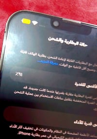 ١٣ بروماكس • ٢٥٦ جيجا • بطارية ٩١%