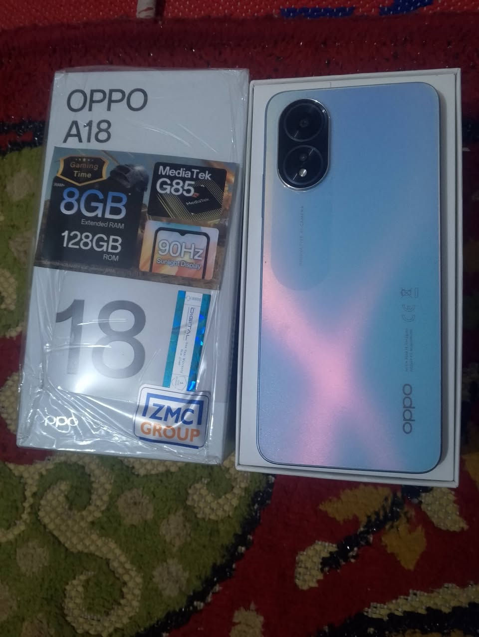جهاز  OPPO,A18 ذاكرة 128داخلية8 بطارية 5000 مسخدم قليل سعر 110 متواجد واتساب‏‪***********‬‏
