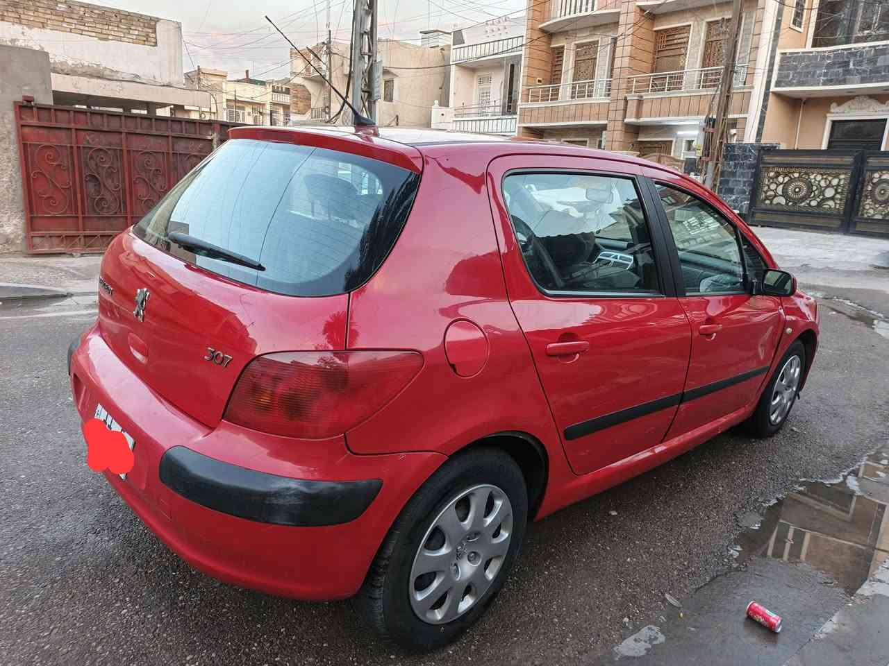 بيجو 307 موديل 2005 رقم بغداد انكليزي هزه سنويه جدد باسمي مابيها حادث ولا ضربه  تخم تاير تبريد كير محرك صدر امامي خلفي كلها مضبوط السعر 47$ رقم الهاتف *********** بغداد الدوره
