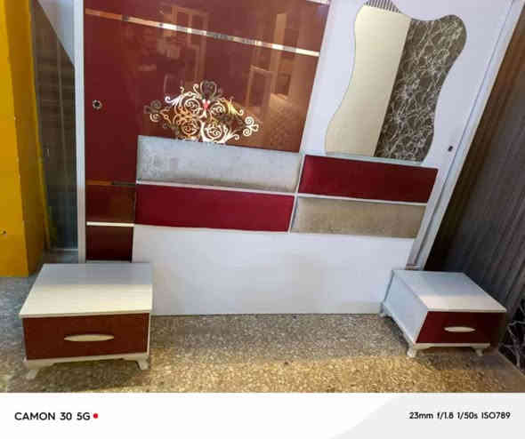 غرفة نوم مستعملة🇹🇷
 نضافة90 ٪💯
عدد القطع / 6
نضام / أسلايت 💢 
💸
شد ونقل داخل بغداد مجاني🚛
يوجود توصيل محافضات 🚛
***********
يتوفر نضام استبدال غرف
