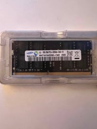 رامات لابتوب اصلية نظافة 95‎%‎ سعة 8كيكابات DDR4 سرعتها 3200 نوع سامسو...