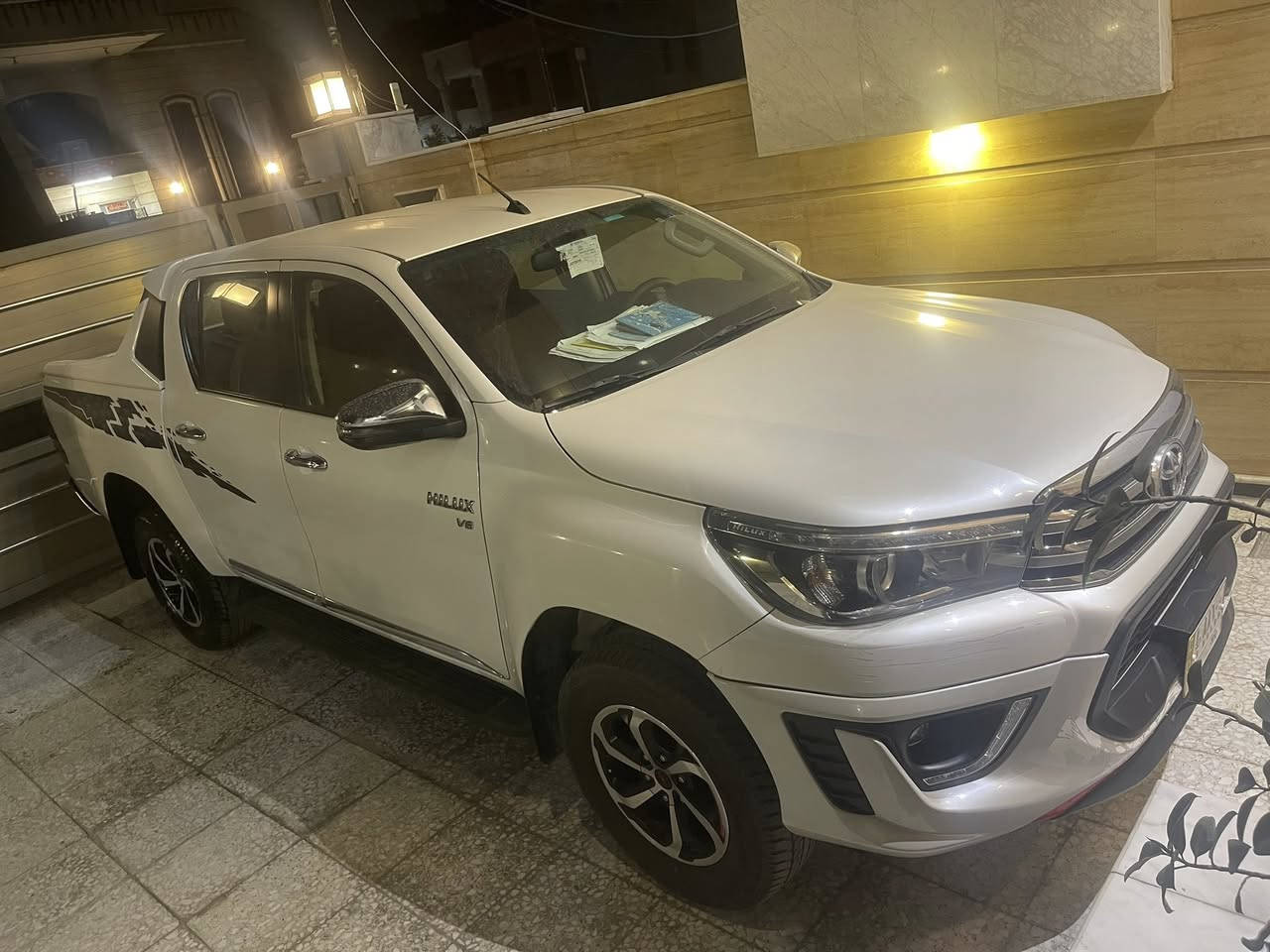 للبيع تيوتا هايلوكس 2020 سعودي اصل ام المنفاخ 6سلندر TRD رقم بغداد مميز بسمي تحويل مباشر ماشيه 73 ألف بوضع الزيرو على ايدي من الشركه مكفوله من الصبغ والبارد والشخط والجكه سعرها 335 وبيهه مجال لشراي مكاني بغداد العامريه الاستفسار ‭٠٧٩٠ ١٦١ ٥٠١٤‬
