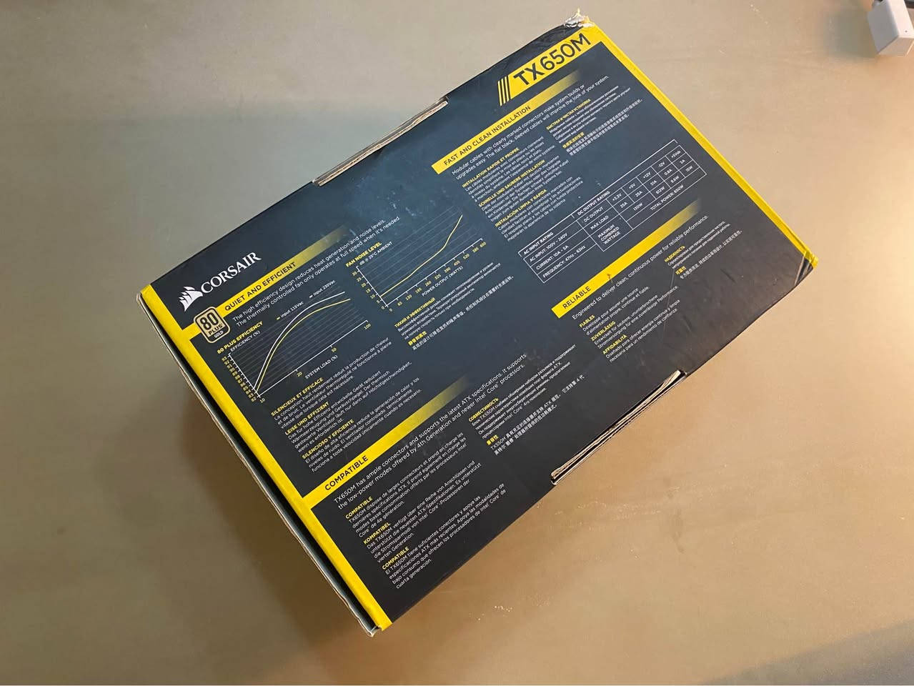 Courier power supply gold standard Tx 650W أربيل, العراق


**إذا كنت صاحب هذا الإعلان وتريد حذفه لأي سبب، رجاءا أرسل رسالة إلى الدعم الفني**