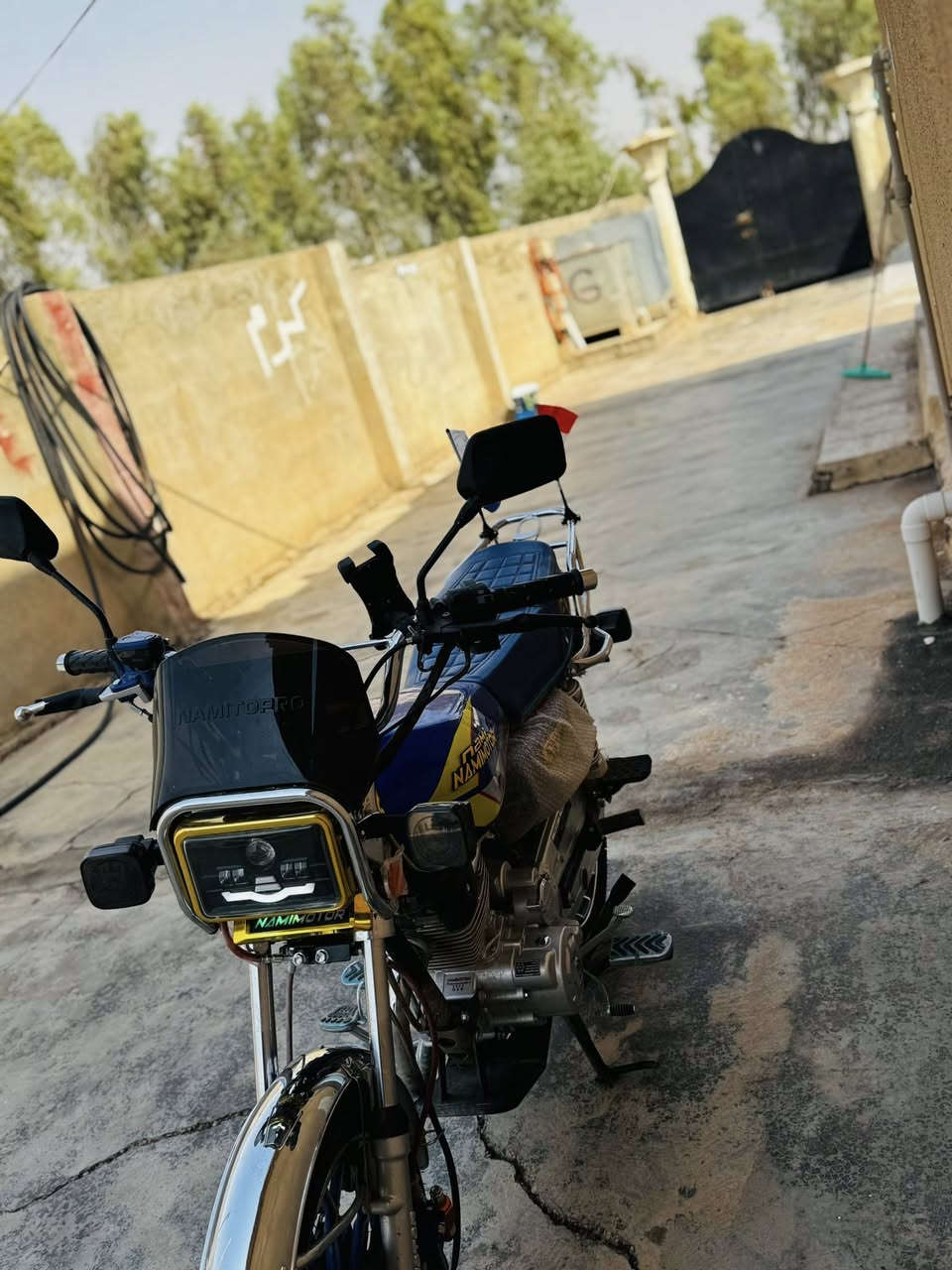 السلام عليكم مأطور للبيع 5 كير موديل 25 محرك 200 دبل دسك صفر جاج كنترول عدد3 سويج عدد 2 مأطور بعدو صفر شاشه إلكتروني السعر 825 وبي مجال رقم الهاتف *********** @الجميع
