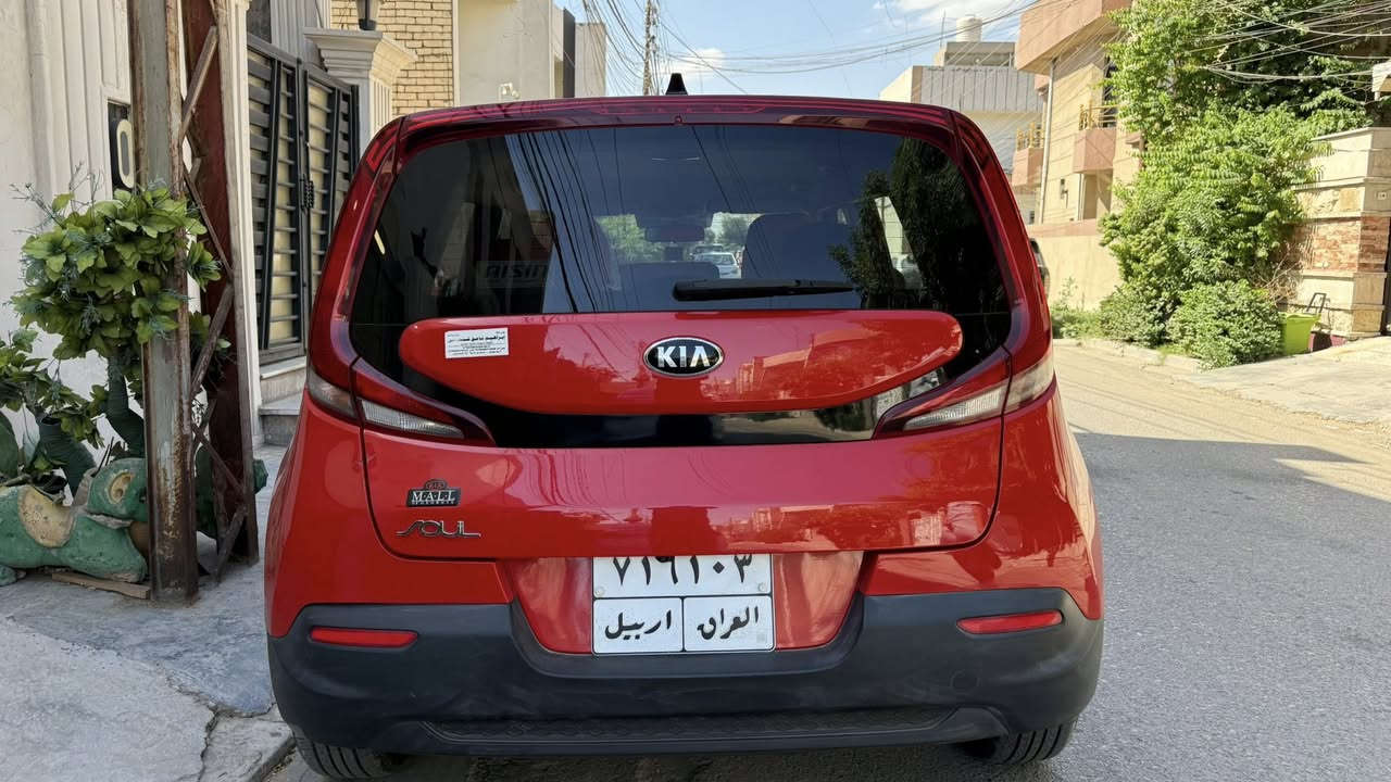 كيا صول موديل ٢٠٢٠  رقم أربيل تحويل وكاله جاهز محرك ٢٠٠٠ دووش كير شاشه كبيرا كامرا دواره توقف ذاتي فوول تحكمات كروز سرعه نظام تقليل صرف وقود  حادثه بيه شخط بالباب والجاملغ موضح بصور الحادث بدون دواخل  بدون شواصي  كير أي تي (المرغوب )محرك صدر تبريد جديد جدا على وضع الشركه السياره تراي زيرو ماشيه ٤٠ فقط حقيقي السعر  118 
 ***********
