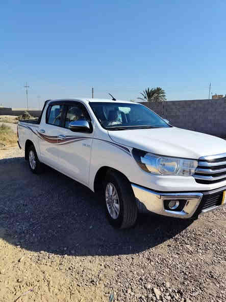 السلام عليكم بيكم تيوتا هايلوكس 2019 ساز فول اوتماتيك رقم ميسان  بسمي تحويل ثاني يوم سياره جديده
المكان ميسان السعر 270
 الاستفسار الاتصال ع الرقم ***********
