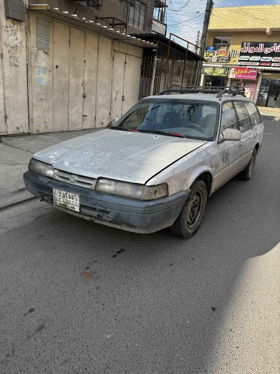 مازدا 1991 رقم بغداد سنوية منتهية
سعر 35 وبيها مجال مكاني بغداد شعب 
***********
