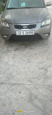 سياره كيا ريو للبيع موديل 20012 رقم اربيل مسطره سنويا لل28 هزه جديد كي...