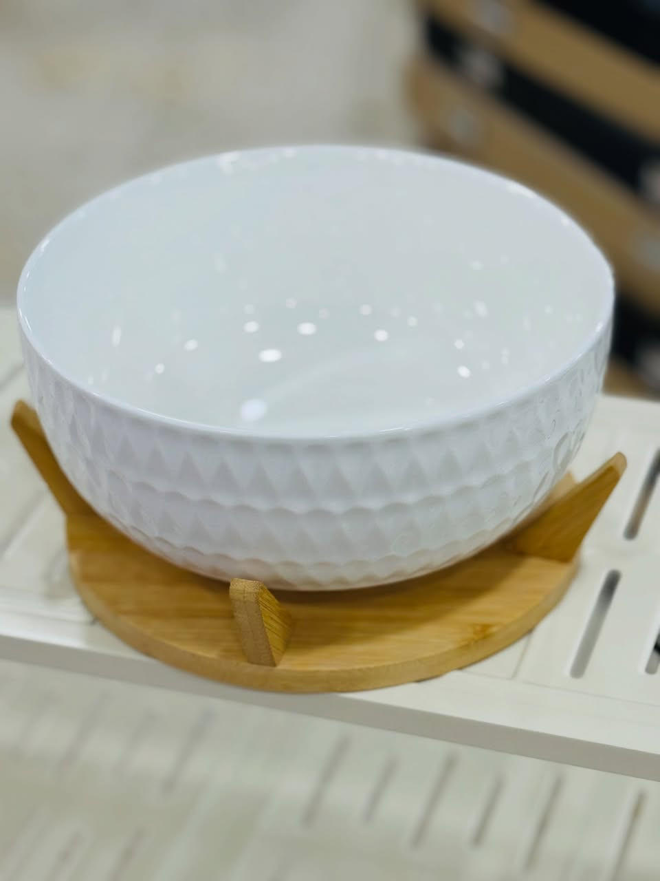 كاسه مقبلات مع ستاند خشب
السعر 19.000
📍العنوان // كربلاء المقدسة -حي المعلمين مقابل مدرسه الاوس- 
☎️ للحجز والاستفسار الاتصال على الارقام ***********
متوفر( فايبر - وتساب)
تتوفر خدمة توصيل داخل كربلاء 😜 وباقي المحافظات

#تاج_المطابخ
