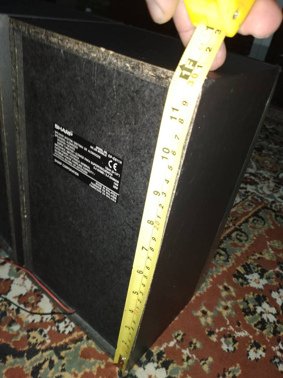 السلام عليكم سماعات شارب صناعة ماليزيا نظيفة جدا وشغلة قياس ٣٠ سعر الزوج ب٢٠الف


**إذا كنت صاحب هذا الإعلان وتريد حذفه لأي سبب، رجاءا أرسل رسالة إلى الدعم الفني**