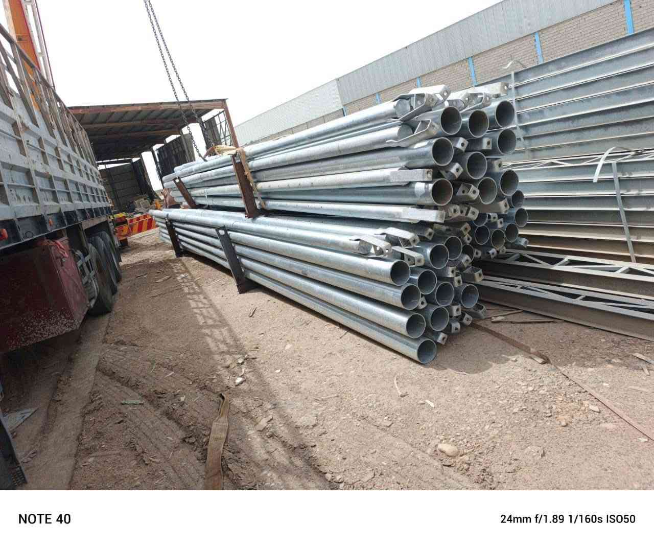 📢 متوفر الآن في معمل الضياء

✅ المنتج: عمود كهربائي مغلون
📏 الطول: 11 متر
⚙️ السماكة: 5 ملم
📦 الكمية المتبقية: 1000 عمود
💰 السعر: بسعر المعمل (مباشرة بدون وسيط)

📍 موقع الشركة: بغداد - حي النصر (السياحي )
📱 للطلب والاستفسار :
0775 758 7244 📞
