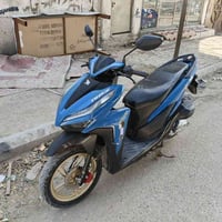 دراجة هوندا كليك موديل 22 محرك شرط النضافه والفتح سعرها 900 وبيها مجال...