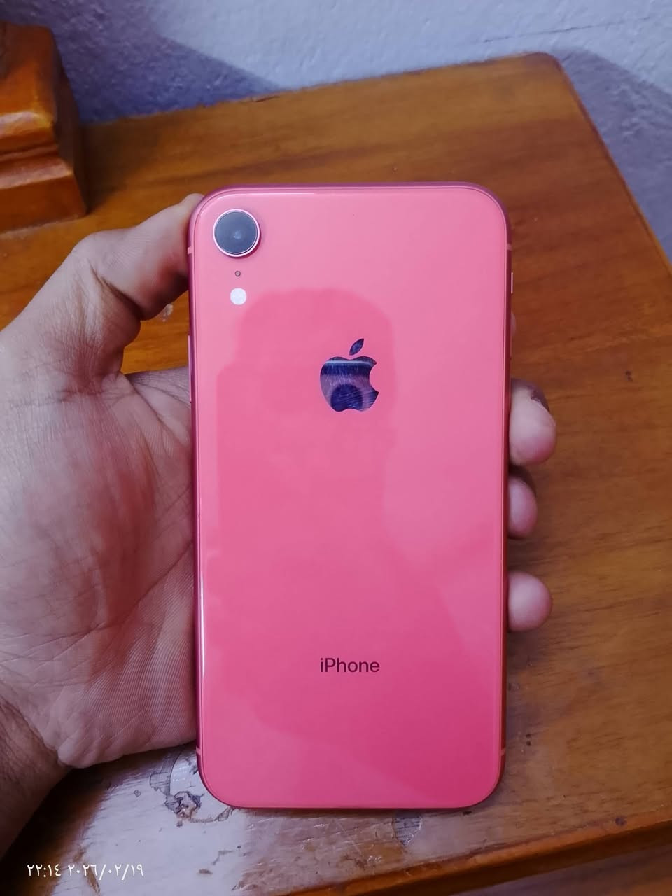 السلام عليكم
ايفون xr لون برتقالي مميز 
الذاكره 64
البطاريه 81
الجهاز مكفول من التصليح كلشي مابدل بي
السعر 185الف وبي مجال قليل 
المكان حي اور مقابل سنتر حي اور 
للاستفسار الاتصال ***********
