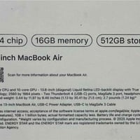 للبيع: MacBook Air M4 13-inch (لون سمائي) 🔹 معالج Apple M4 🔹 ذاكرة RAM...