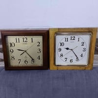 ساعات جدارية اصلية صنع ياباني.. سيتزن . سايكو .. صناعة قديمة مخزنة است...