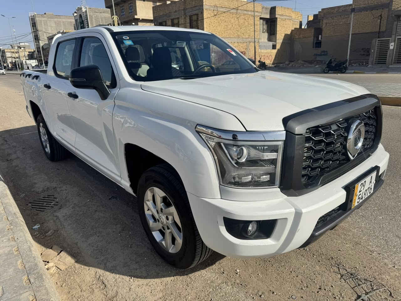 السلام عليكم
بيك اب بور موديل 2023

رقم واسط ب اسمي 

ماشية40km

محرك 2400تيربو 

السونار موضح بصورة 

السعر 128وبيهة مجال بيع مستعجل 

عنوان واسط كوت 

***********
