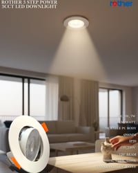 سبوت لايت • ٣/٥/٧W • ٣٠٠٠/٤٠٠٠/٦٥٠٠K