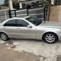 سياره مارسيدس S320  غواصه موديل 2001 فول مواصفات فتحه تحكمات تدفى تبري...