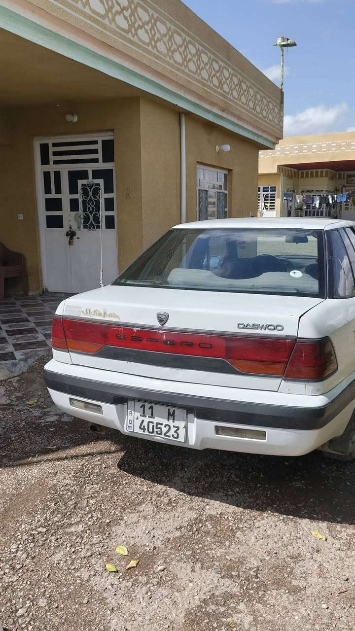السلام عليكم
دايو اسبيرو  موديل1994 جديده 
كهربائية كلها شغاله مكينه مفتوح قير عادي 
رقم بغداد 
السعر 35 وبيها مجال
المكان بغداد
 رقم الهاتف ***********
