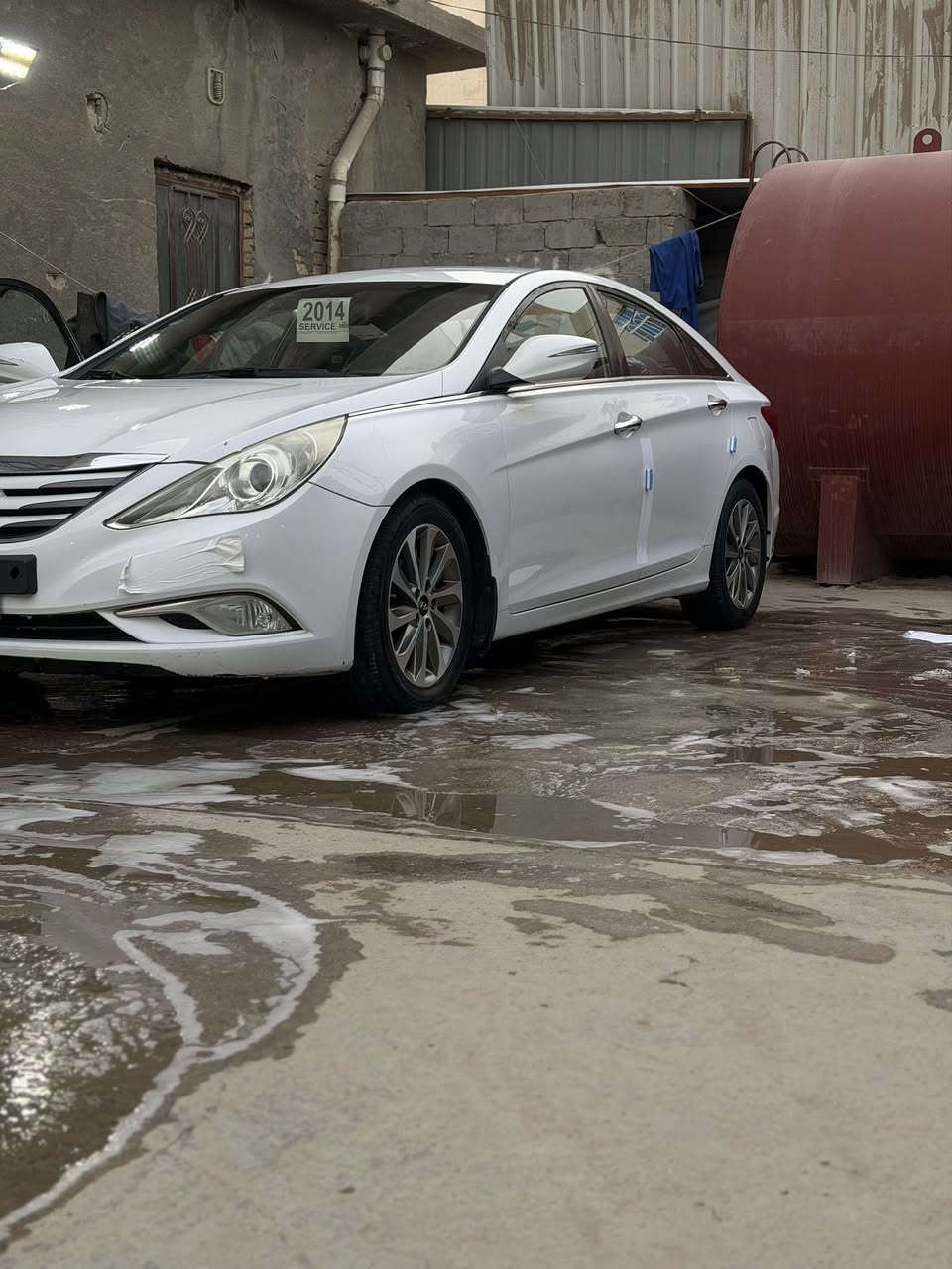 سوناتا ٢٠١٤ خليجي
رقم بغداد
قطعتين صبغ 
شركه عامه 
مكينه ٢٤٠٠ مكفوله 
مكاني حله 
السعر ١١٨
***********
