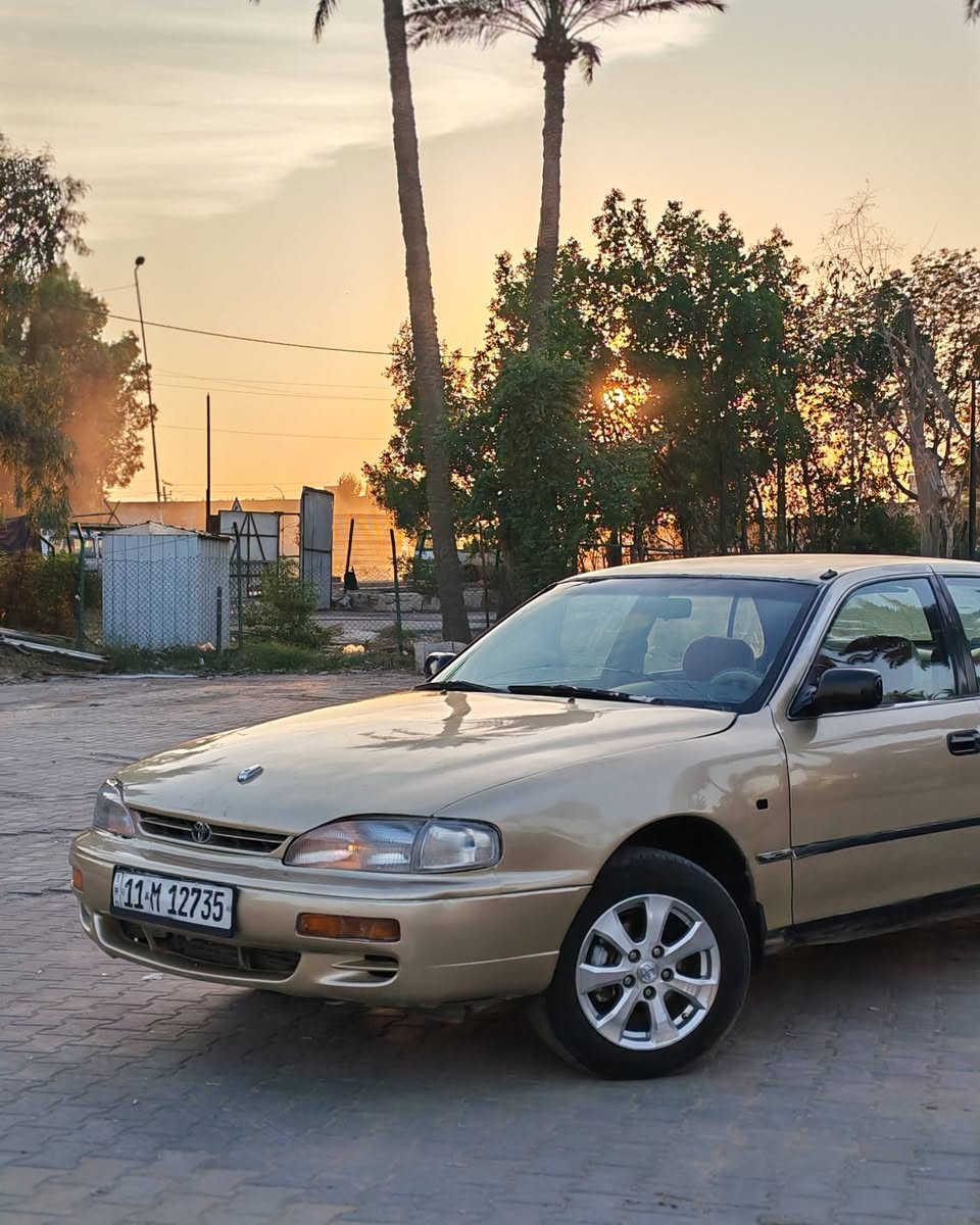 اللي يدور كامري نظيفه وجاهزه يتابع التفاصيل 

السلام عليكم (( للبيع )) 
تويوتا كامري 1995 لون ذهبي 

محرك 4 سلندر 2200 ابو الجف المرغوب كير ومحرك خير من الله وترايها ناعم واقتصاديه جدا 

تبريد شغال ثلج 🥶🥶 رقم بغداد انكليزي باسمي سنوية وهزه جديده شرط التحويل 

صدر امامي خلفي نظيف 

السياره بيها طخه بالجاملغ الخلفي عكس السايق ومصبوغه حزام للجماليه قماره وتكم بلاد مابيها ضربه قوية ان شاء الله جامها جوبي غرفتها نظيفه كشناتها مدوشمه جديد 

وبالعافيه على صاحب النصيب ❤

العنوان :- بغداد / قرب مرور الكاظميه 
السعر :- 58 ورقة وبيها مجال للطيبين 
الاتصال :- ***********
