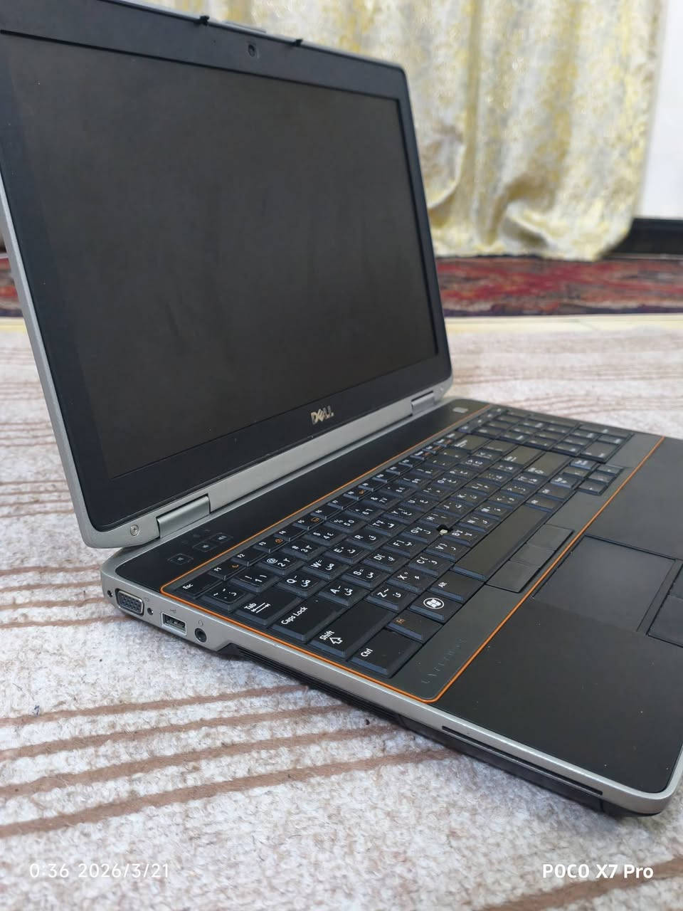 (( لابتوب Dell E6520 )) 
📘 cori 5 الجيل الثاني
📘 الرام 4GB 
📘الهارد 320GB HDD
📘 كرت شاشة داخلي من نوع intel HD 3000
📘كرت شاشة خارجي من نوع Nividia NVS 4200M ذو حجم نصف كيكا 
📘حجم الشاشة 15.6
- الشاحنة ضايعة تشتريلها شاحنة من اي مكان


**إذا كنت صاحب هذا الإعلان وتريد حذفه لأي سبب، رجاءا أرسل رسالة إلى الدعم الفني**