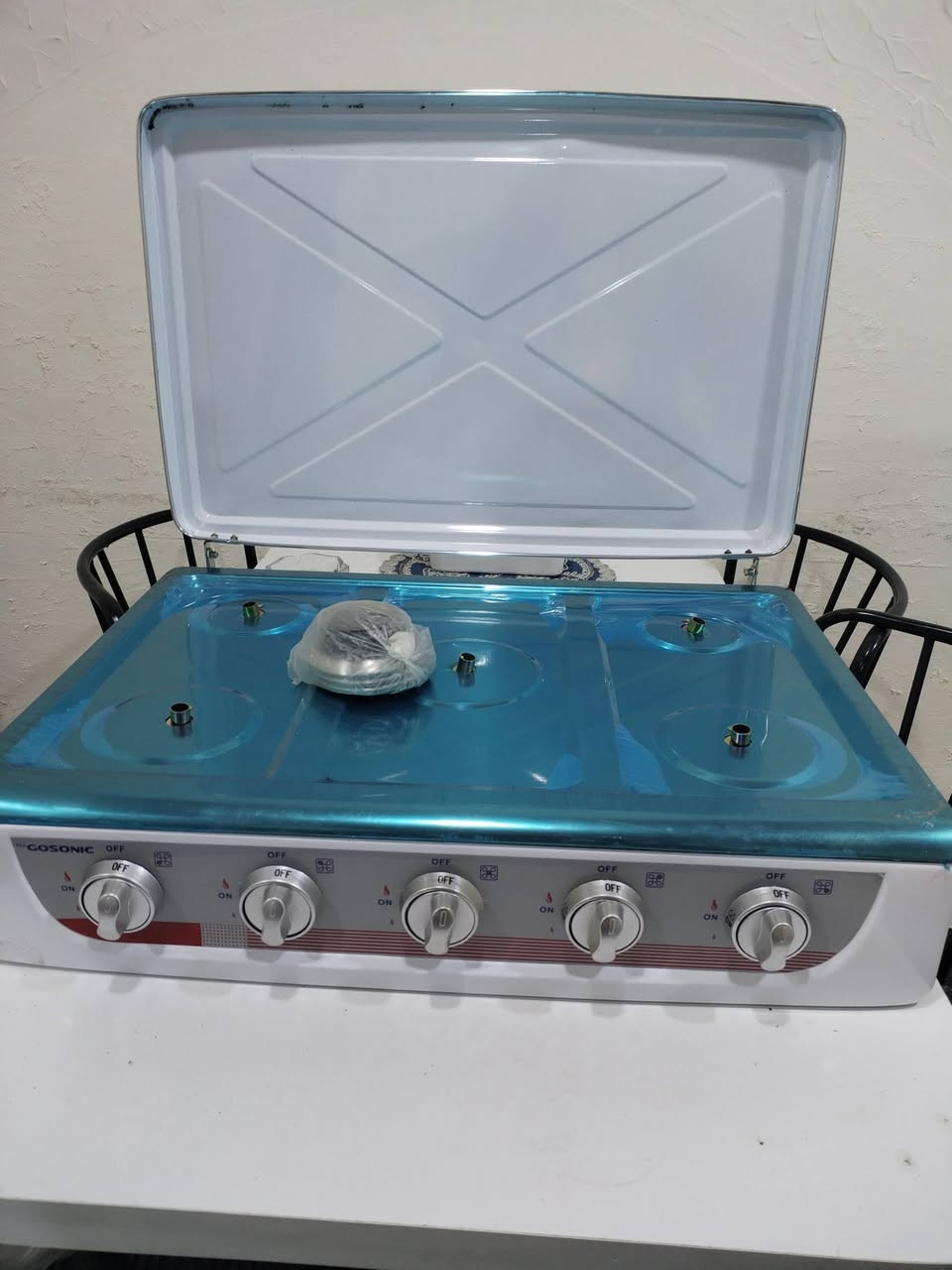 بسم الله الرحمن الرحيم

مجموعة اغراض للبيع ..

* طباخ منضدي جوسونك 5 عيون / جديد
السعر : 95 الف
* قلاية كهربائية LG السعودي 6لتر 2حوض 2000W / جديد
السعر : 75 الف
* خلاط كهربائي سيلفر كريست 4500W / مستخدم
السعر : 35 الف
* خلاط كهربائي كولد كريست 5500W / مستخدم
السعر : 25 الف
* محضرة طعام مستخدمة نظيفة
السعرة : 25
* داش كامر (كامرة حوادث سيارات) / جديد بالة
السعر : 35


**إذا كنت صاحب هذا الإعلان وتريد حذفه لأي سبب، رجاءا أرسل رسالة إلى الدعم الفني**