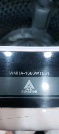 ضمان اسبوع  غساله الحافظ 16 كيلو  فول اوتوماتيك  نظيفه شغاله على الفحص...