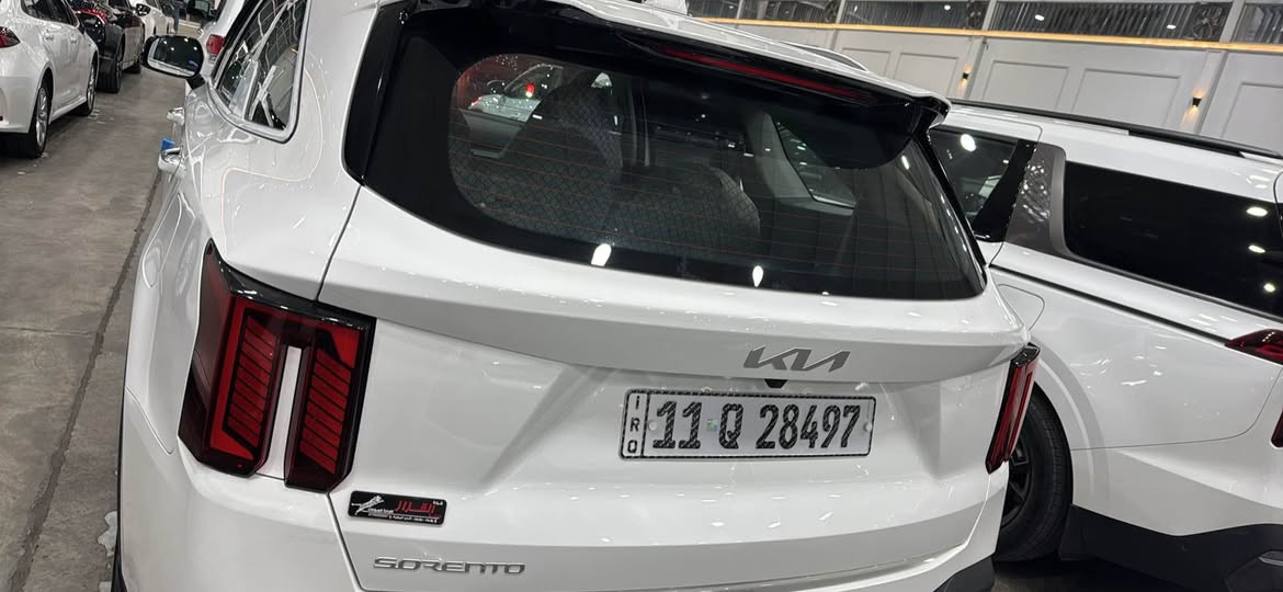 سورنتو ٢٠٢٥ ٤سلندر ماشية ١٣ الألف ***********سيارة جديدةمكان السيارة كاظمية بغداد, العراق
